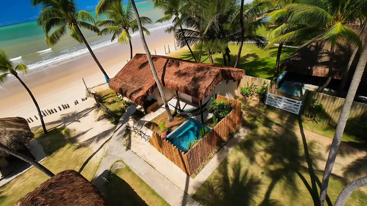Piscina privativa da Cabana do Mar, Xalés de Maracaípe